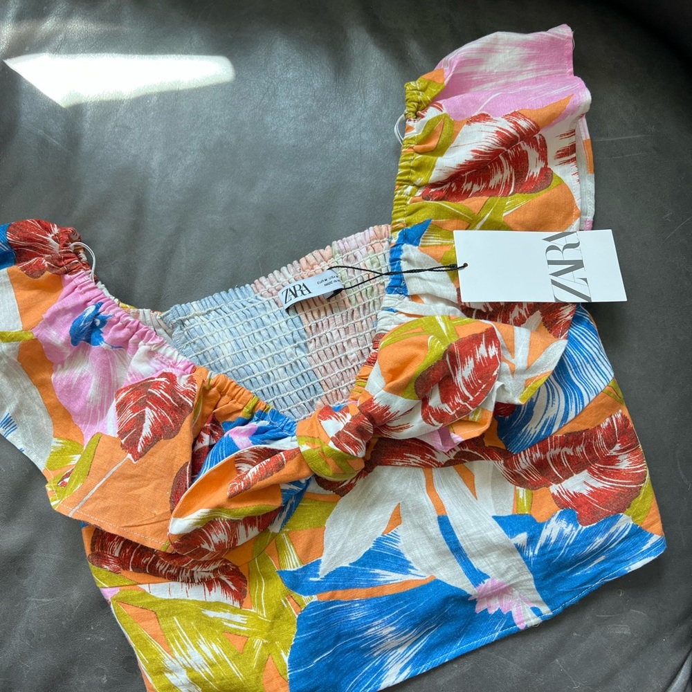 Zara crop top.